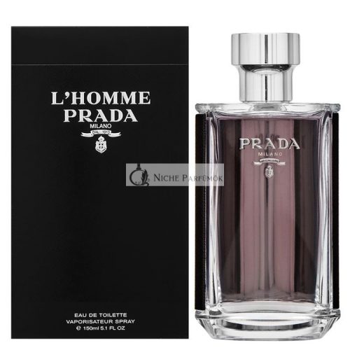 Prada L'Homme Eau de Toilette for Men 150 ml