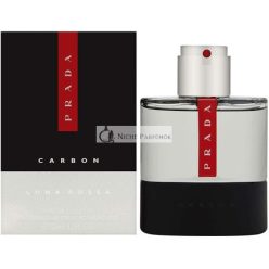 Prada Luna Rossa Carbon Eau de Toilette Spray For Him 50ml