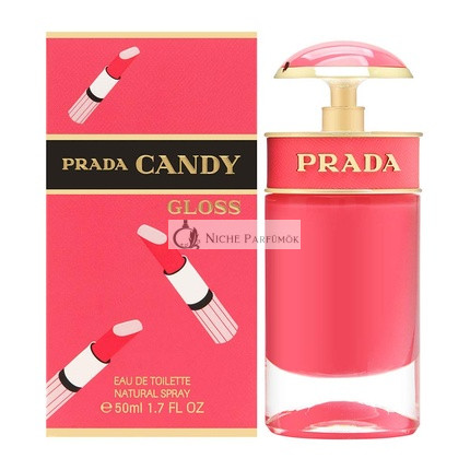 Prada Candy Gloss Eau De Toilette Spray New In Box 1.7oz/50ml