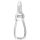 BIFULL Professional Straight Nail Pliers 12 CM Black White
