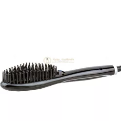   PERFECT BEAUTY Striking Ionic Pro Hair Straightening Brush Black - Standard