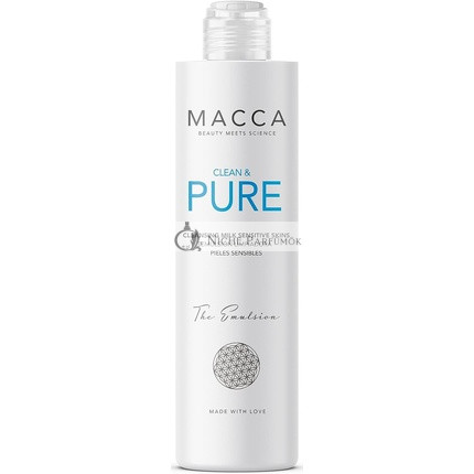 Clean & Pure Sensitive Cleansing Milk Gentle Face Cleanser for Dry and Sensitive Skin 200ml