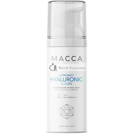 SUPREMACY HYALURONIC The Emulsion Face Hyaluronic Natural Cosmetics 50ml
