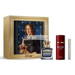   JPG Scandal Pour Homme Gift Set 100ml EDT Spray + 10ml EDT Spray + 150ml Deo Spray