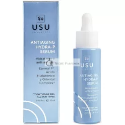   Anti-Ageing Face Serum 30ml with Hyaluronic Acid Moisturising Skin Restore Elasticity Reduce Appearance of Wrinkles Moisturising Anti-Wrinkle Effect USU Cosmetics