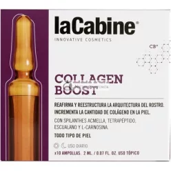 La Cabine Collagen Boost 10 Ampoules of 2ml - Pack of 10