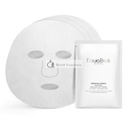 Natura Bissé Essential Shock Intense Instant-Lift Mask Firming Sheet Mask Hydrates Firms Plumps For all skin types 4 units