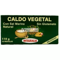   Nutricosmetics - Integralia Caldo Vegetal Eco Con Sal Marina 6 Cubitos X 11g