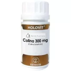 Equisalud Holovit Colina 300 Mg Colina L-Bitartrato 50 Cáp