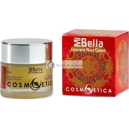 Cosmoetica MiBella Face & Neck Cream Certified Organic Natural and Detoxifying Skincare 50ml