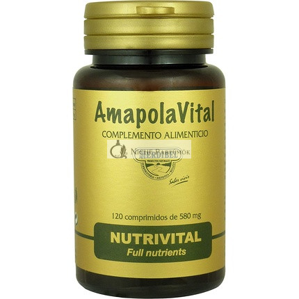 Nutricosmetics Herdibel Amapolavital 120 Tablets
