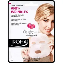   Iroha Nature Anti Wrinkles Tissue Face Mask Q10 1 Unit - Flash Effect