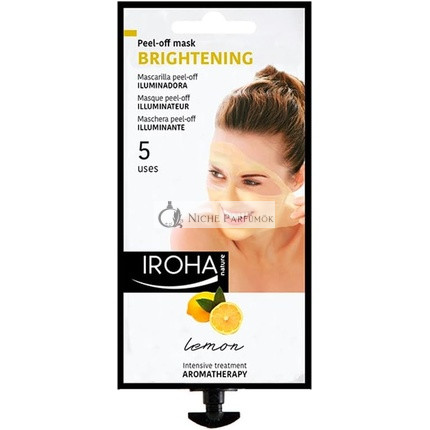 Iroha Radical Day Lemon Peel-Off Face Mask 25ml - Pack of 3