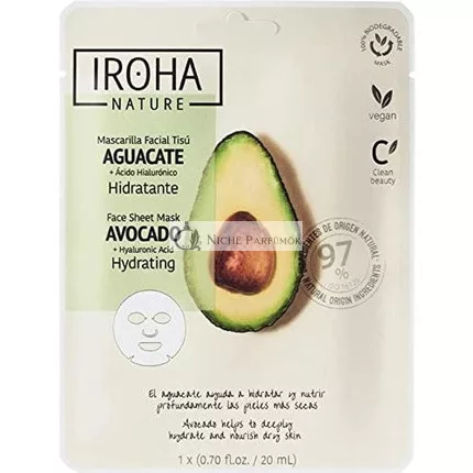 Nature Mask Avocado and Hyaluronic Acid Face Mask