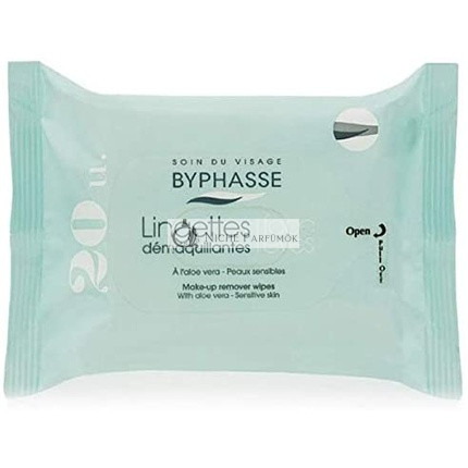 Makeup Remover Wipes with Aloe Vera for Sensitive Skin 20 Count