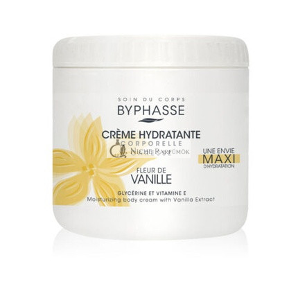 Byphasse Body Moisturizing Cream Vanilla 500ml