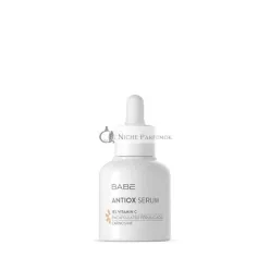   LABORATORIOS BABÉ Antiox Serum 30ml Vitamin C Face Serum Revitalizing and Antioxidant Brightening Face Serum with Ferulic Acid and Niacinamide Rejuvenating and Balancing