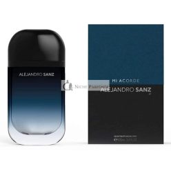   Alejandro Sanz Mi Acorde El Fragrance for Men Eau de Toilette EDT 3.4oz 100ml Cologne Spray Blue Black Bottle Made in Spain by Tailored Perfumes