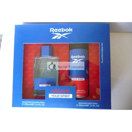 Reebok Move Your Spirit Eau de Toilette Deodorant Toilet Water Fragrance