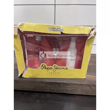 Pepe Jeans For Her Eau de Parfum 30ml with Body Lotion and Shower Gel 50ml