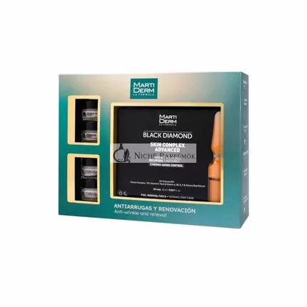 Martiderm Black Diamond Skin Complex 30 Ampoules - Pack of 5