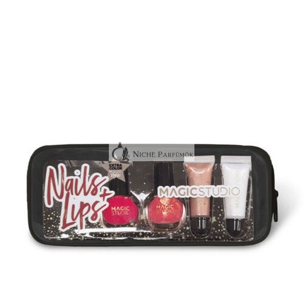 Make-Up Magic Studio Colorful Nails and Lips Set 5 Pieces