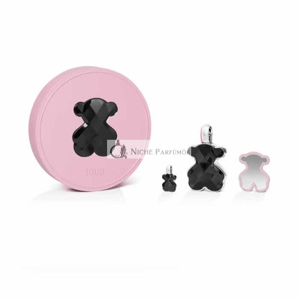 Tous Loveme The Onyx Parfum Spray 90ml - Set of 3