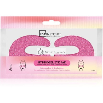 IDC INSC Shaped Glitter Eye Pads Pink