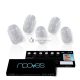 NOOVES NAILS Premium Precured Gel Nail Foils Dazzling Diva Metallic Semi-Cured Gel Nail Strips Semi-Permanent Gel Stickers