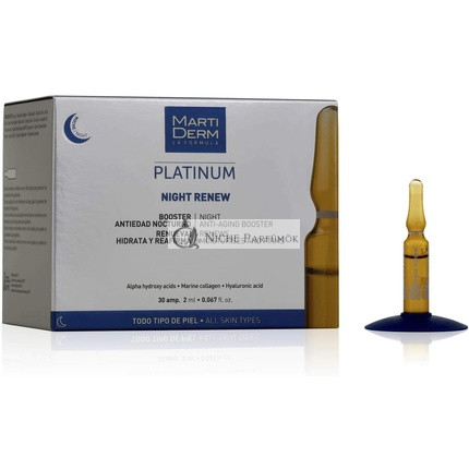 MARTIDERM Platinum Night Renew Ampoules 30 X 2 Ml