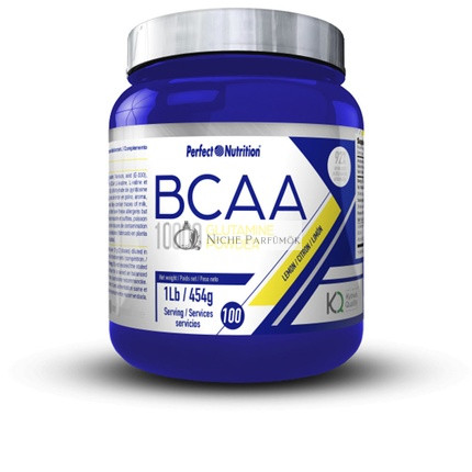 BCAA Glutamine Powder 10000 - Unknown - Lemon Flavor, 454g
