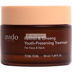   ONDO BEAUTY 36.5 Peptides & Ginseng Neck Treatment TOK-TOK Antiaging Cream 50ml