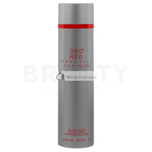Perry Ellis 360 Red Eau de Toilette for Men 200 ml
