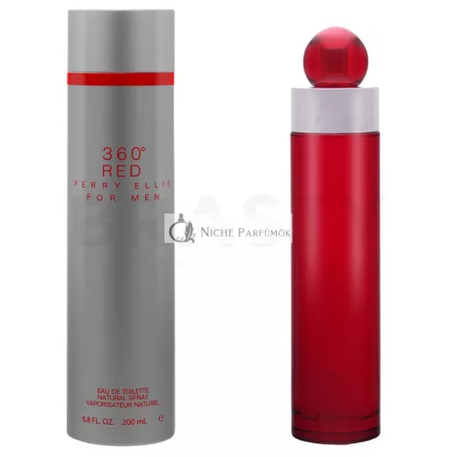 Perry Ellis 360 Red Eau de Toilette for Men 200 ml