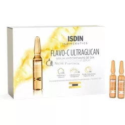   ISDIN Isdinceutics Flavo-C Ultraglican Antioxidant Day Serum 30 Ampoules
