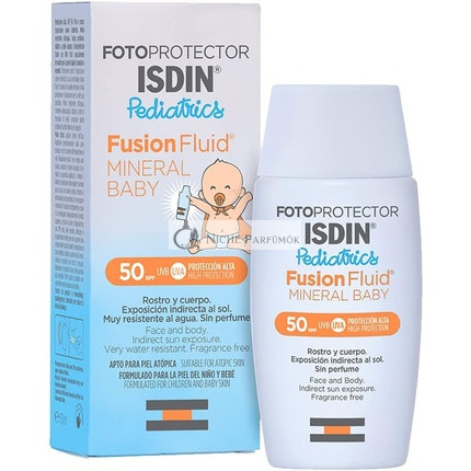 ISDIN Fotoprotector Fusion Fluid Mineral Baby SPF50 50ml
