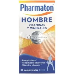 Pharmaton Man Vitamins And Minerals 30 Tablets