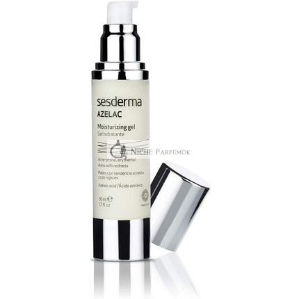 Sesderma Azelac Moisturizing Gel for Acne Prone Skin with Azelaic Acid and Glycine - Soothes and Reduces Redness