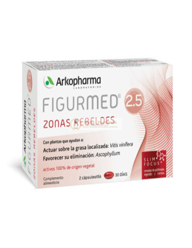Sesderma Arkopharma Figurmed Rebel Zones 60 Capsules