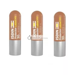   ISDIN Lip Protector HV SPF 30 Stick 4g for Hypersensitive Lips to the Sun