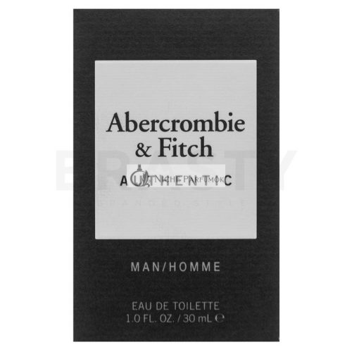Abercrombie & Fitch Authentic Man Eau de Toilette for Men 30 ml
