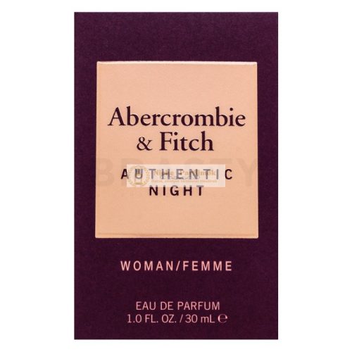 Abercrombie & Fitch Authentic Night Woman Eau de Parfum 30 ml