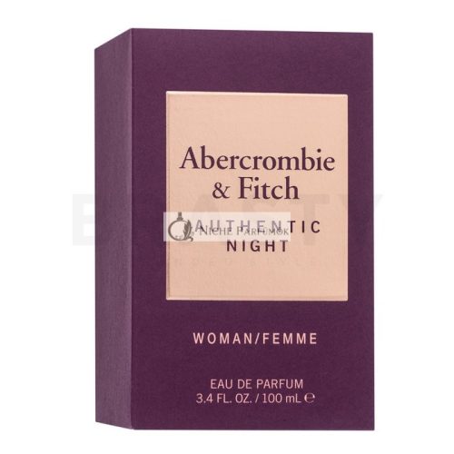 Abercrombie & Fitch Authentic Night Woman Perfumed Water for Women 100 ml