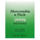 Abercrombie & Fitch Away Weekend Man Eau de Toilette for Men 100 ml