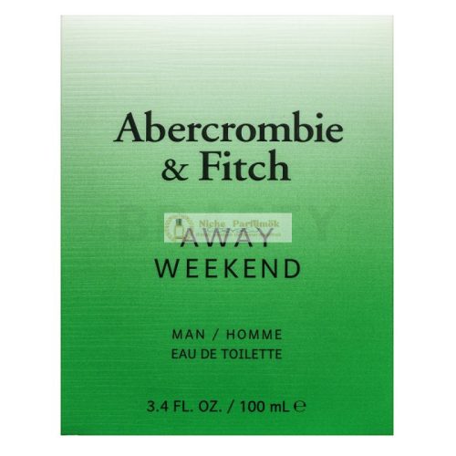 Abercrombie & Fitch Away Weekend Man Eau de Toilette for Men 100 ml