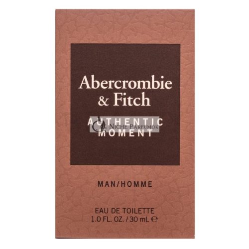Abercrombie & Fitch Authentic Moment Man Eau de Toilette for Men 30 ml