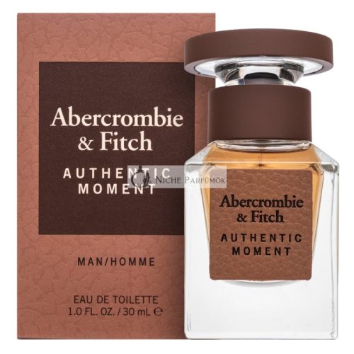 Abercrombie & Fitch Authentic Moment Man Eau de Toilette for Men 30 ml