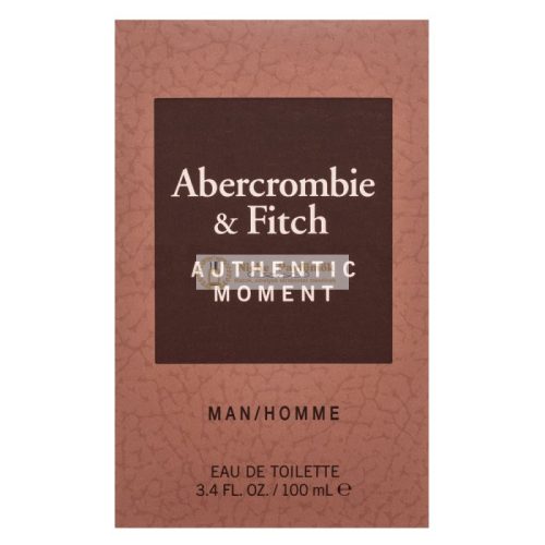 Abercrombie & Fitch Authentic Moment Man Eau de Toilette for Men 100 ml