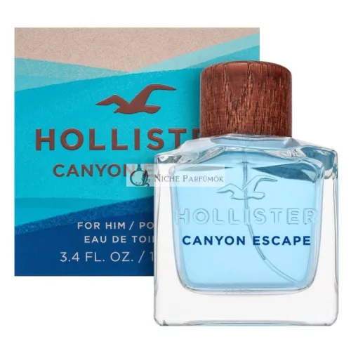Hollister Canyon Escape Eau de Toilette for Men 100 ml