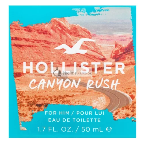 Hollister Canyon Rush Eau de Toilette for Men 50 ml